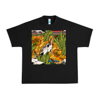 Black western bull skull seamless pattern Urban Heavy Tee - BundleAndBundleShop