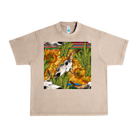 French Oak western bull skull seamless pattern Urban Heavy Tee - BundleAndBundleShop