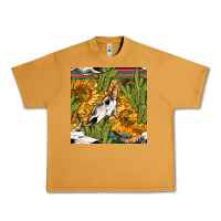 Peanut Butter western bull skull seamless pattern Urban Heavy Tee - BundleAndBundleShop