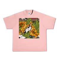 Salmon western bull skull seamless pattern Urban Heavy Tee - BundleAndBundleShop