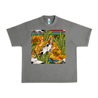 Tornado western bull skull seamless pattern Urban Heavy Tee - BundleAndBundleShop