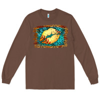 Chestnut Softball Lips Long Sleeve Tee - Jasminsmagicworld