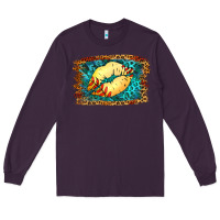 Plum Softball Lips Long Sleeve Tee - Jasminsmagicworld