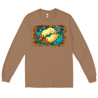 Toasted Coconut Softball Lips Long Sleeve Tee - Jasminsmagicworld