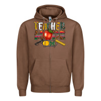 Chestnut teacher mode on Zipper Hoodie - NancyCooperArtShop