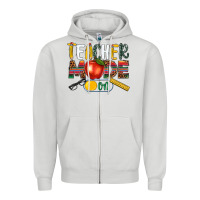 Dove Grey teacher mode on Zipper Hoodie - NancyCooperArtShop