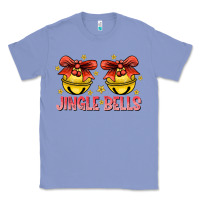 Colony Blue Jingle Bells Classic Tee - CowhideDigitalArt