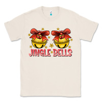 Natural Jingle Bells Classic Tee - CowhideDigitalArt