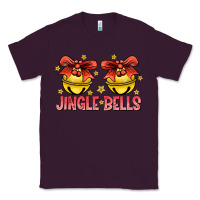 Plum Jingle Bells Classic Tee - CowhideDigitalArt