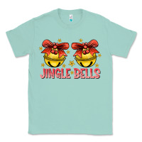 Seafoam Jingle Bells Classic Tee - CowhideDigitalArt