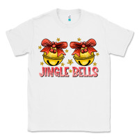 White Jingle Bells Classic Tee - CowhideDigitalArt