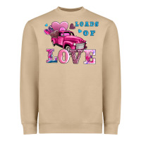 Mushroom loads of love wıth truck Heavyweight Sweatshirt - AdoDesignShop