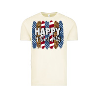 Vintage Arctic happy 4th of july brushstrokes Vintage Tee - BundleAndBundleShop