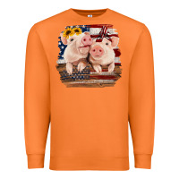 Carrot Cute Couple American Pigs Premium Sweatshirt - Bettercallsaul
