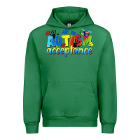 Emerald Autism acceptance Urban Hoodie - CowGirlArtShop