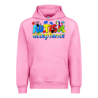 Fuchsia Pink Autism acceptance Urban Hoodie - CowGirlArtShop