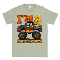 Matcha i'm two this is how i roll monster truck birthday Classic Tee - Jasminsmagicworld
