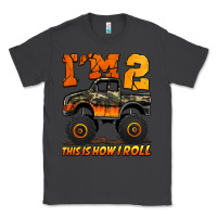 Smoke i'm two this is how i roll monster truck birthday Classic Tee - Jasminsmagicworld