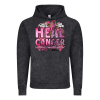 Vintage Black heal cancer for nothing is impossible with god luk Vintage Hoodie - Artiststas