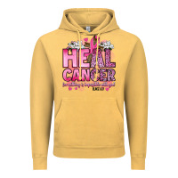 Vintage Mustard heal cancer for nothing is impossible with god luk Vintage Hoodie - Artiststas