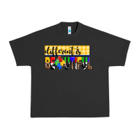 Pigment Black different is beautiful Urban Heavy Tee - AdoDesignShop