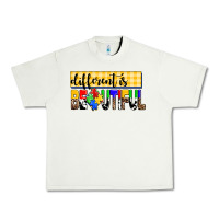 Pistachio different is beautiful Urban Heavy Tee - AdoDesignShop