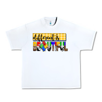 White different is beautiful Urban Heavy Tee - AdoDesignShop