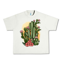 Pistachio cactus Urban Heavy Tee - JahusDesignShop