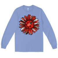 Colony Blue Ladybug Sunflower Long Sleeve Tee - Jasminsmagicworld