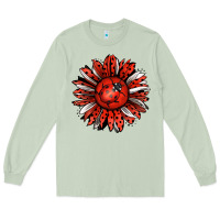 Matcha Ladybug Sunflower Long Sleeve Tee - Jasminsmagicworld