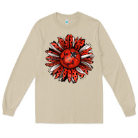 Mushroom Ladybug Sunflower Long Sleeve Tee - Jasminsmagicworld