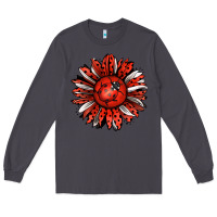 Smoke Ladybug Sunflower Long Sleeve Tee - Jasminsmagicworld