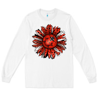 White Ladybug Sunflower Long Sleeve Tee - Jasminsmagicworld