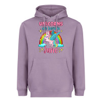 Lavender unicorns are born in june Heavyweight Hoodie - Jasminsmagicworld