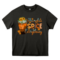 Asphalt pumpkin spice everything Heavy Core Tee - Zillion Design Studio