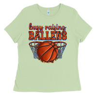 Matcha busy raising ballers basketball Ladies Tee - texasbilliewilder