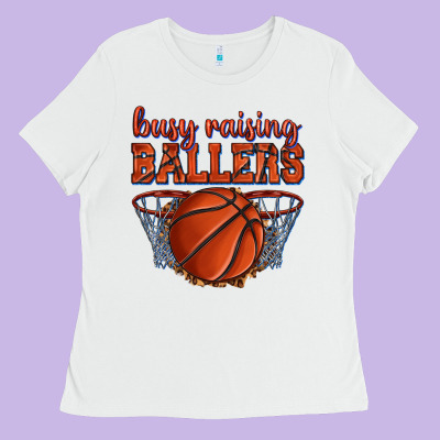Ladies Tee busy raising ballers basketball