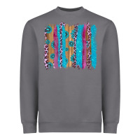 Storm gemstone and pink leopard brushstrok Heavyweight Sweatshirt - AdoDesignShop
