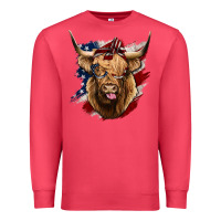 Cardinal American Highland Cow Premium Sweatshirt - Bettercallsaul