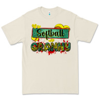 Bone softball granny with leopard Premium Tee - Zillion Design Studio