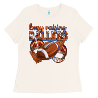 Bone busy raising ballers football Ladies Tee - texasbilliewilder