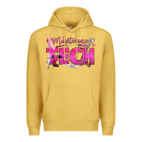 Antique Gold Breast Cancer Maintenance Tech Premium Hoodie - texasbilliewilder