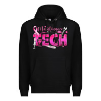 Black Breast Cancer Maintenance Tech Premium Hoodie - texasbilliewilder