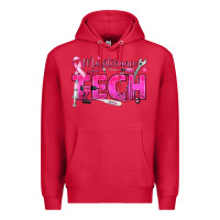 Cardinal Breast Cancer Maintenance Tech Premium Hoodie - texasbilliewilder