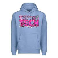 Colony Blue Breast Cancer Maintenance Tech Premium Hoodie - texasbilliewilder