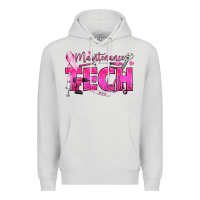 Dove Grey Breast Cancer Maintenance Tech Premium Hoodie - texasbilliewilder