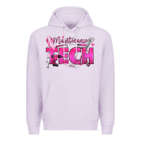 Lilac Breast Cancer Maintenance Tech Premium Hoodie - texasbilliewilder