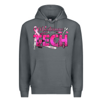 Rock Breast Cancer Maintenance Tech Premium Hoodie - texasbilliewilder