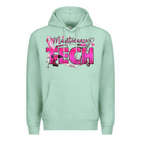 Seafoam Breast Cancer Maintenance Tech Premium Hoodie - texasbilliewilder