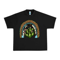Black cactus rainbow Urban Heavy Tee - JahusDesignShop